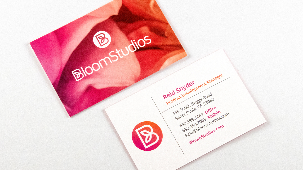 BloomStudios Business Card